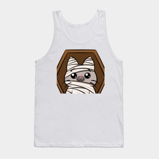 Halloween Costume Cats : Mummy Tank Top